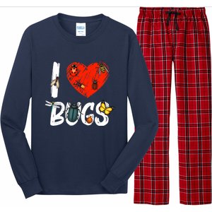 Best Bug Design For Bug Insect Entomology Lovers Long Sleeve Pajama Set