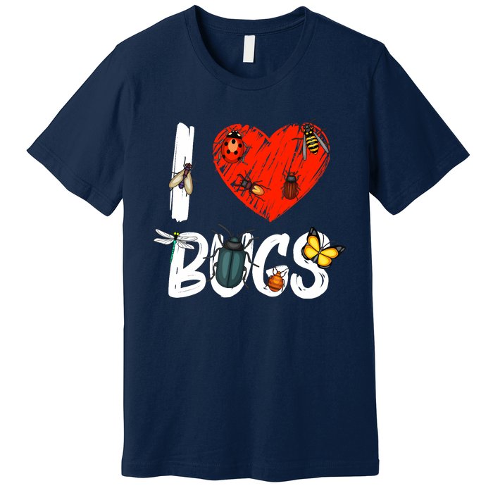 Best Bug Design For Bug Insect Entomology Lovers Premium T-Shirt