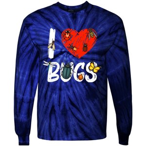 Best Bug Design For Bug Insect Entomology Lovers Tie-Dye Long Sleeve Shirt