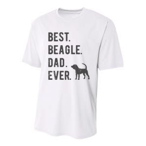 Best Beagle Dad Ever Funny Beagle Dog Lovers Dad Gift Youth Performance Sprint T-Shirt