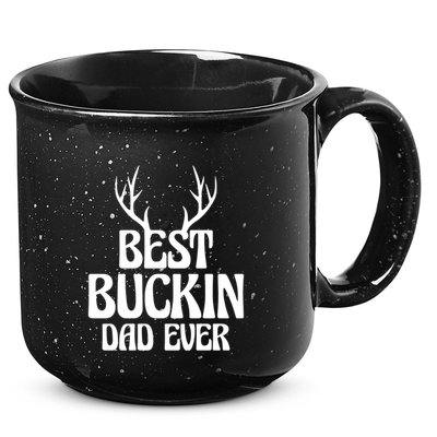 Best Buckin Dad Ever Father Dad Fathers Day Gift 15oz Campfire Ceramic Mug