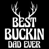 Best Buckin Dad Ever Father Dad Fathers Day Gift Drawstring Bag