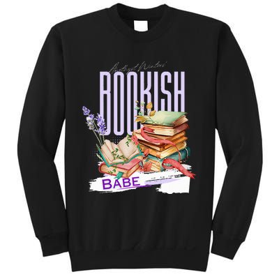 Bookish Babe Dark Romance Merch Sweatshirt