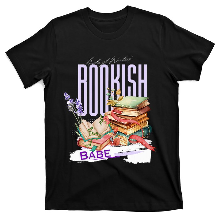 Bookish Babe Dark Romance Merch T-Shirt