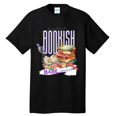 Bookish Babe Dark Romance Merch Tall T-Shirt