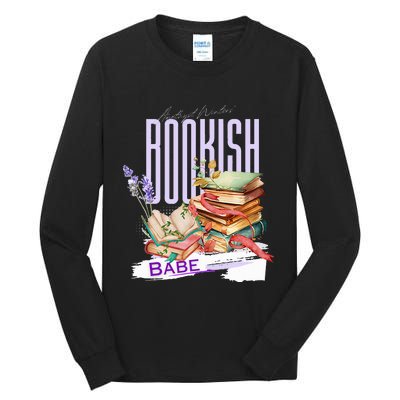 Bookish Babe Dark Romance Merch Tall Long Sleeve T-Shirt