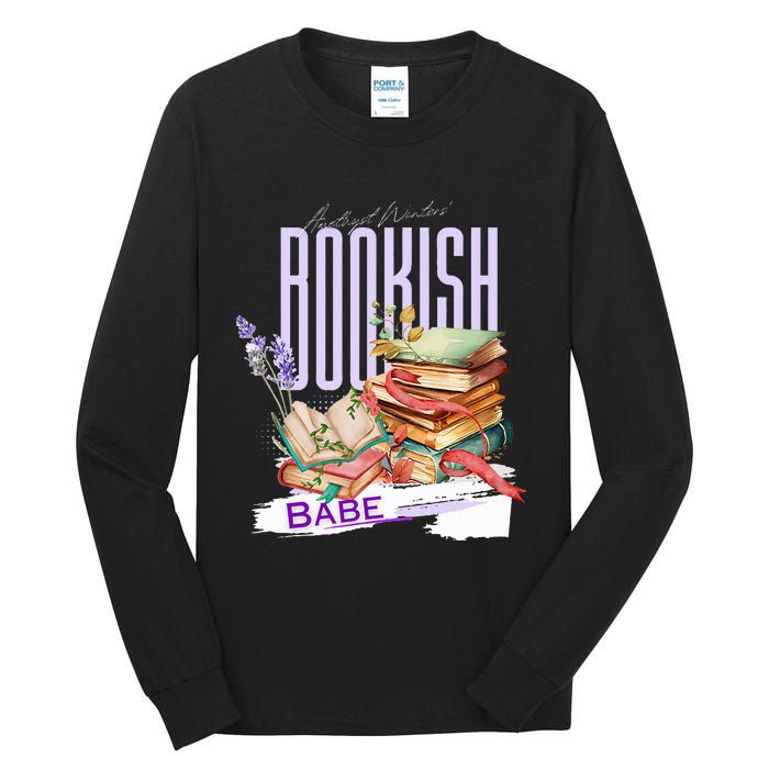 Bookish Babe Dark Romance Merch Tall Long Sleeve T-Shirt