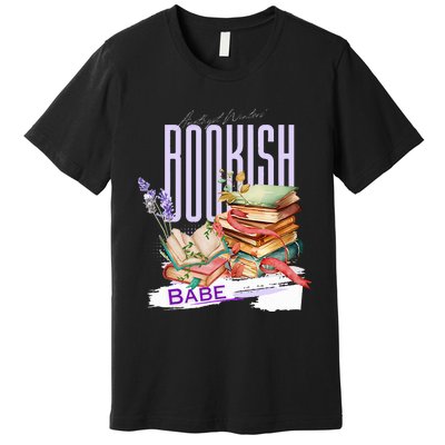 Bookish Babe Dark Romance Merch Premium T-Shirt