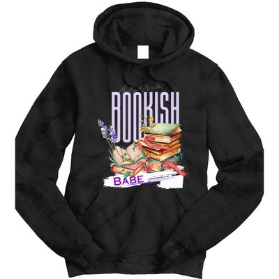 Bookish Babe Dark Romance Merch Tie Dye Hoodie