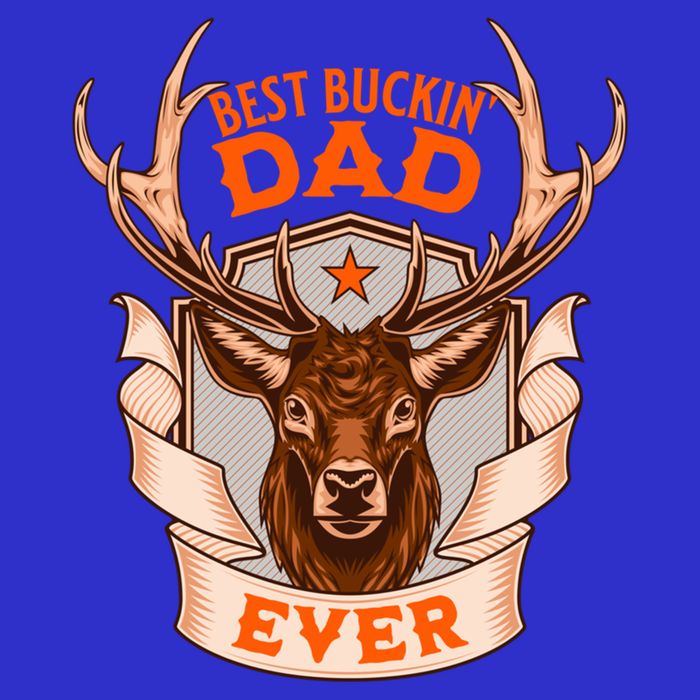 Best Buckin Dad Ever Funny Deer Hunter Buck Hunting Great Gift Baby Bodysuit