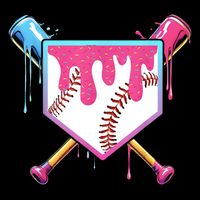 Baseball Base Drip Ice Cream Sports Fan City Backpack