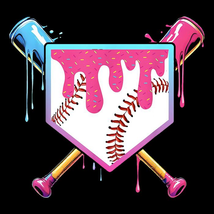 Baseball Base Drip Ice Cream Sports Fan City Backpack