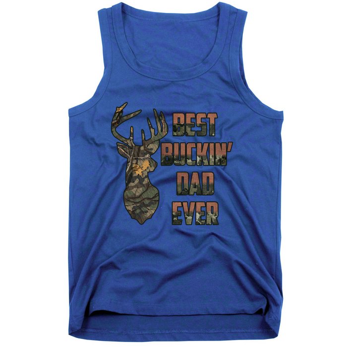 Best Buckin Dad Ever Funny Fathers Day Gift Tank Top