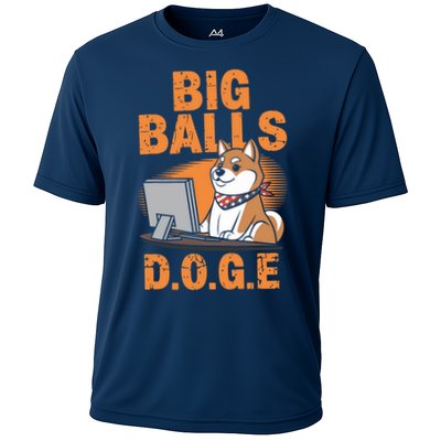 Big Balls D.O.G.E Doge Funny Performance Shirt