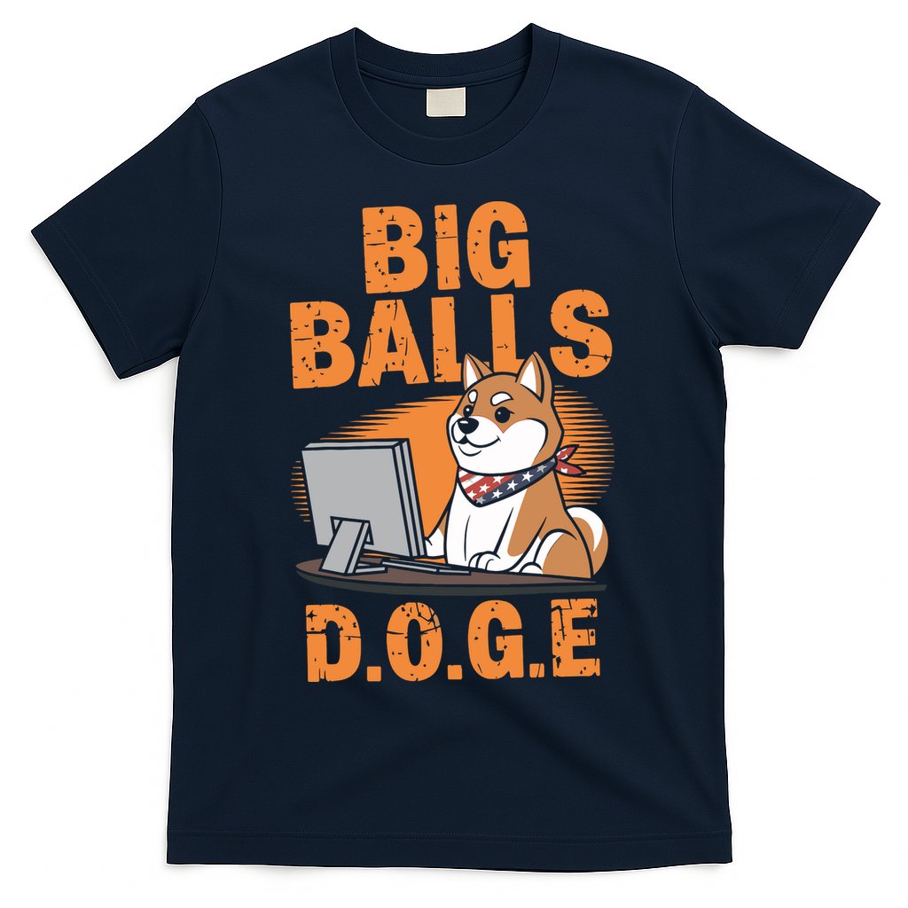 Big Balls D.O.G.E Doge Funny T-Shirt