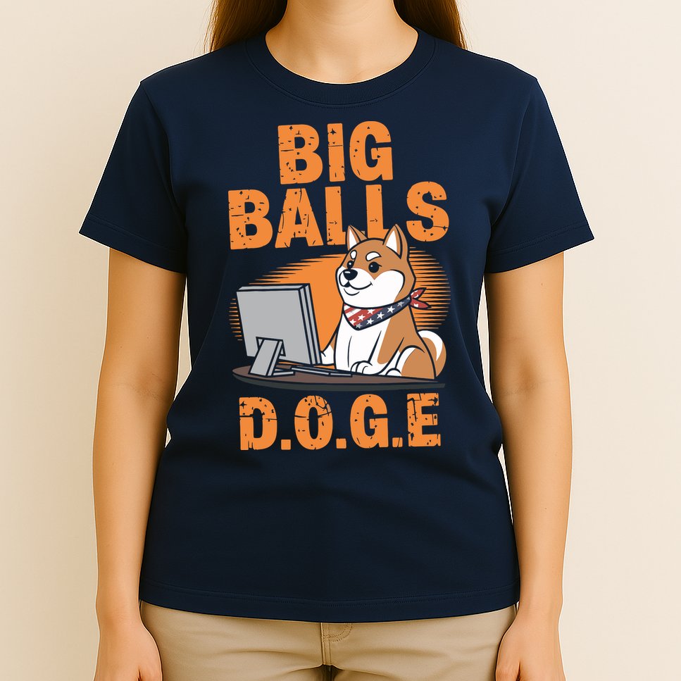 Big Balls D.O.G.E Doge Funny T-Shirt