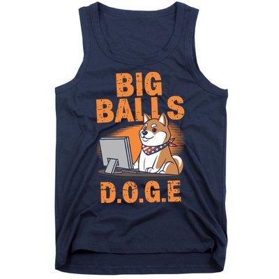 Big Balls D.O.G.E Doge Funny Tank Top