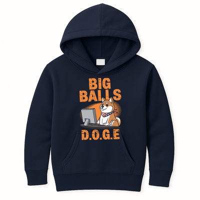 Big Balls D.O.G.E Doge Funny Kids Hoodie