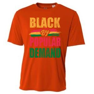 Black By Ded Popular Africanamerican History Proud Month Cute Gift Cooling Performance Crew T-Shirt