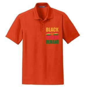 Black By Ded Popular Africanamerican History Proud Month Cute Gift Dry Zone Grid Polo