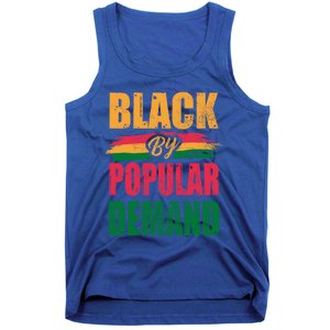 Black By Ded Popular Africanamerican History Proud Month Cute Gift Tank Top