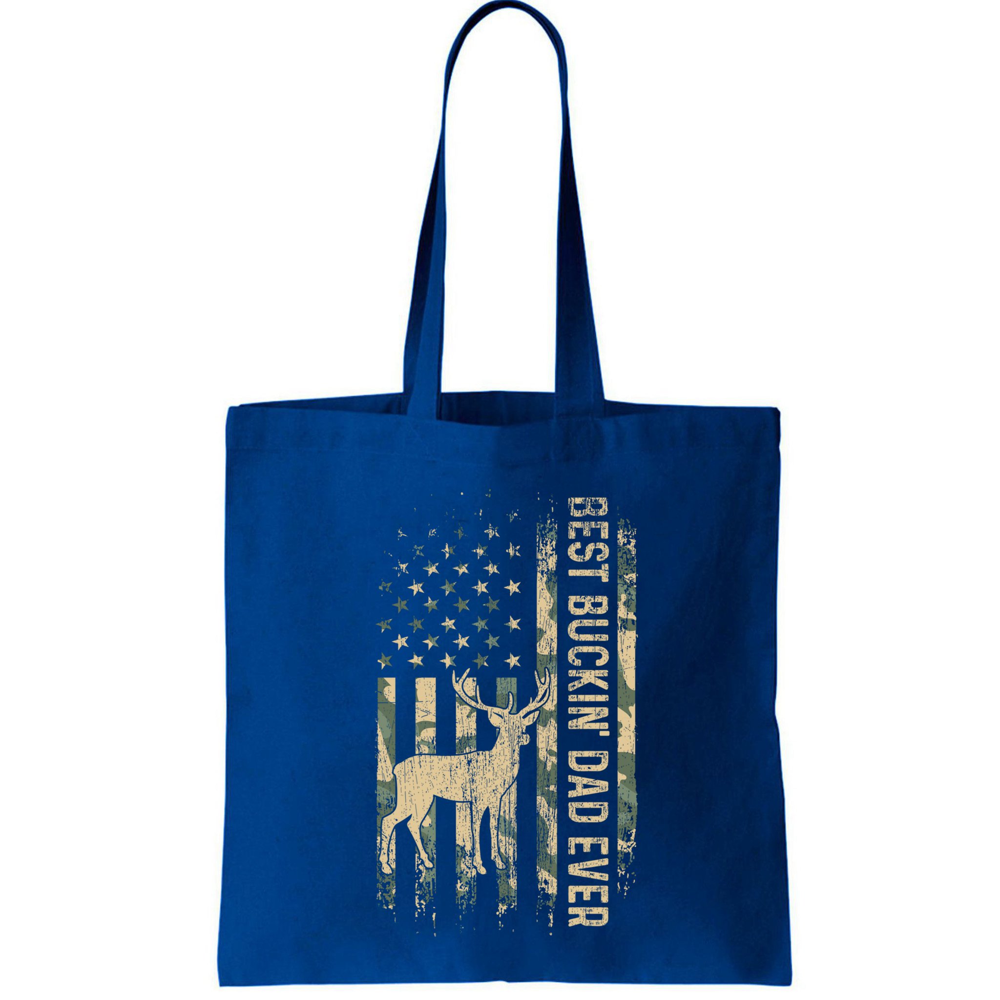 Best Buckin Dad Ever American Flag FatherS Day Cute Gift Bag