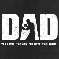 Boxer / Boxing Dad Boxing Great Gift 7 Panel Mesh Trucker Snapback Hat