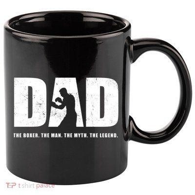 Boxer / Boxing Dad Boxing Great Gift 11oz C Handle Ceramic Mug