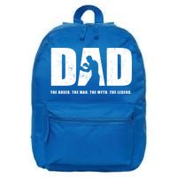 Boxer / Boxing Dad Boxing Great Gift 16 in Basic Backpack