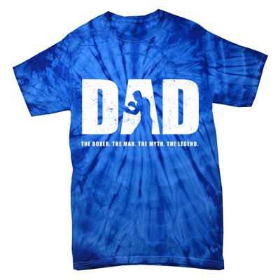 Boxer / Boxing Dad Boxing Great Gift Tie-Dye T-Shirt