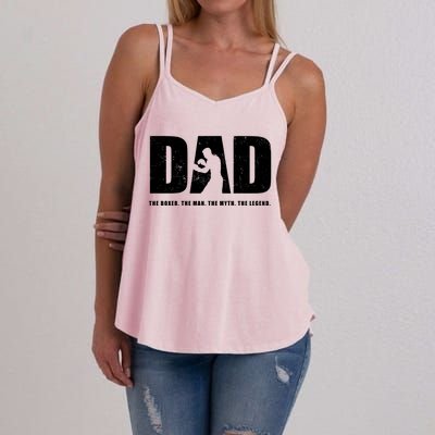 Boxer / Boxing Dad Boxing Great Gift Women's Strappy Tank