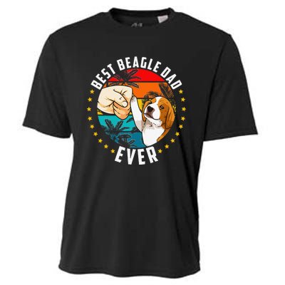 Best Beagle Dad Ever Cooling Performance Crew T-Shirt