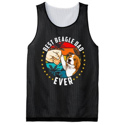 Best Beagle Dad Ever Mesh Reversible Basketball Jersey Tank