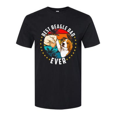 Best Beagle Dad Ever Softstyle CVC T-Shirt