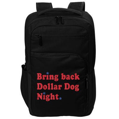 Bring Back Dollar Dog Night Stars Baseball Impact Tech Backpack