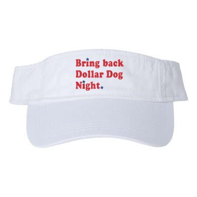 Bring Back Dollar Dog Night Stars Baseball Visor