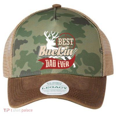 Best Buckin Dad Ever Hunting Gift Fathers Day Gift Idea Gift Legacy Tie Dye Trucker Hat