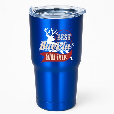Best Buckin Dad Ever Hunting Gift Fathers Day Gift Idea Gift Tumbler