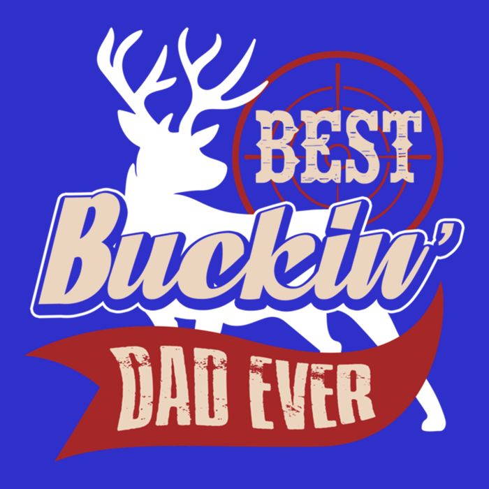 Best Buckin Dad Ever Hunting Gift Fathers Day Gift Idea Gift Women's V-Neck T-Shirt