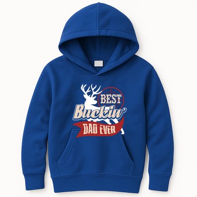 Best Buckin Dad Ever Hunting Gift Fathers Day Gift Idea Gift Kids Hoodie