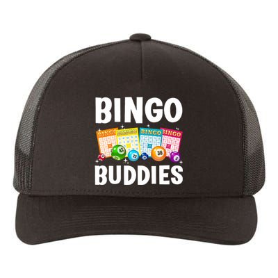 Bingo Buddies Design For Bingo Lover Bingo Player Yupoong Adult 5-Panel Trucker Hat