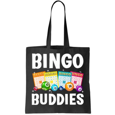 Bingo Buddies Design For Bingo Lover Bingo Player Tote Bag