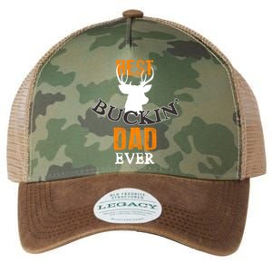 Best Buckin Dad Ever Gift Legacy Tie Dye Trucker Hat