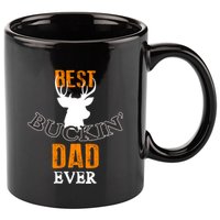 Best Buckin Dad Ever Gift 11oz C Handle Ceramic Mug