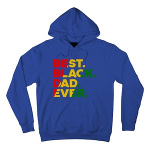 Best Black Dad Ever Gift Hoodie