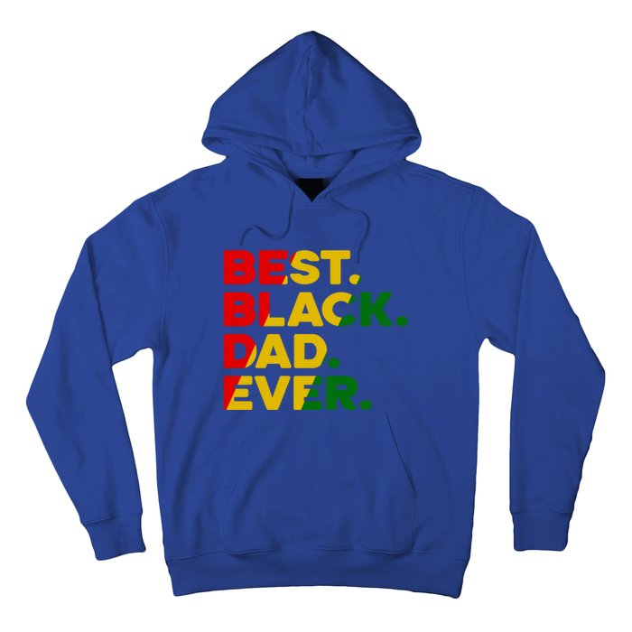 Best Black Dad Ever Gift Hoodie