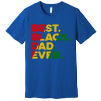 Best Black Dad Ever Gift Premium T-Shirt