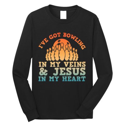 Best Bowling Design For Women Jesus Christian Bowling Long Sleeve Shirt