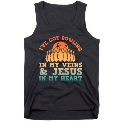 Best Bowling Design For Women Jesus Christian Bowling Tank Top