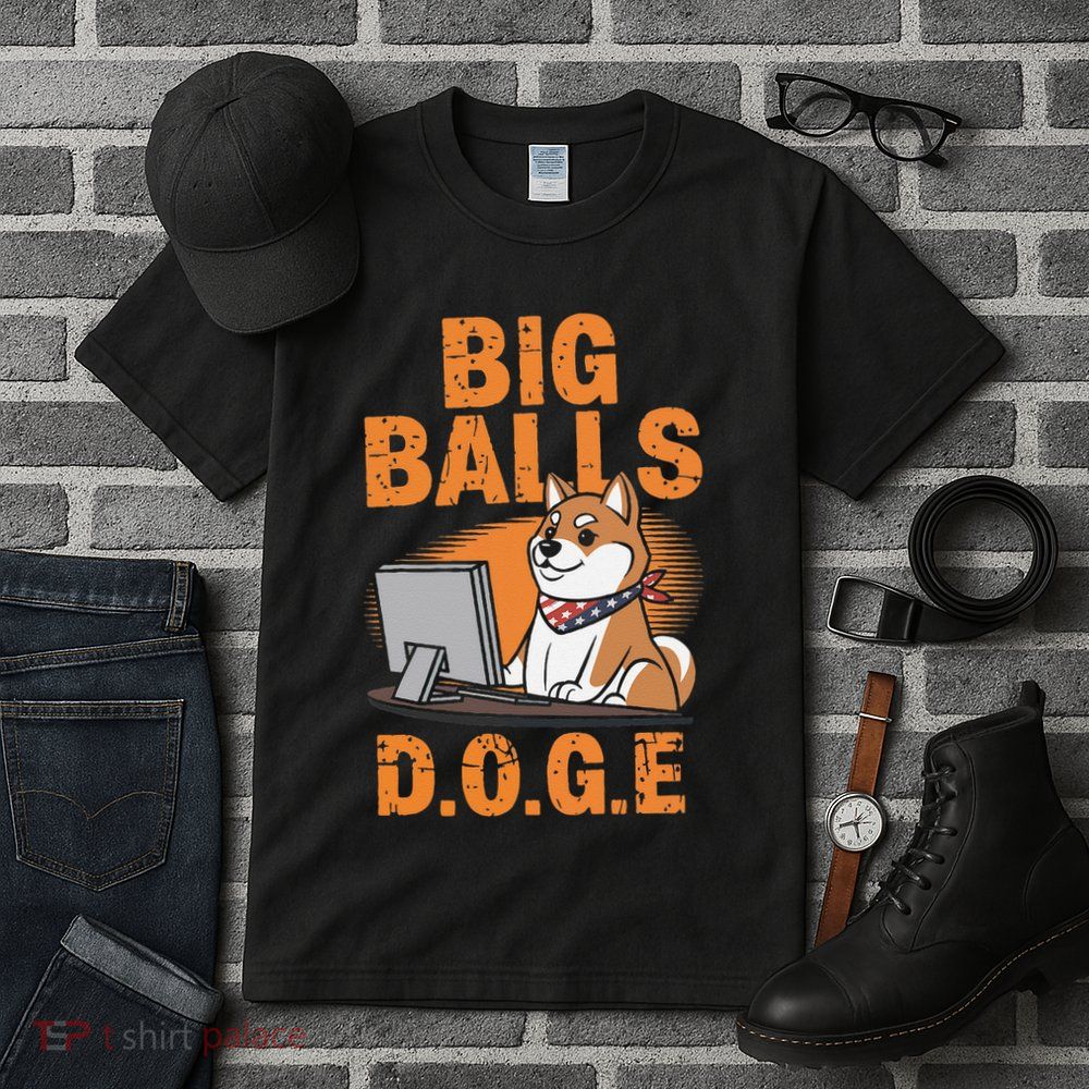 Big Balls D.O.G.E Doge Funny Tall T-Shirt